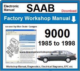 Saab 9000 Workshop Service Repair Manual